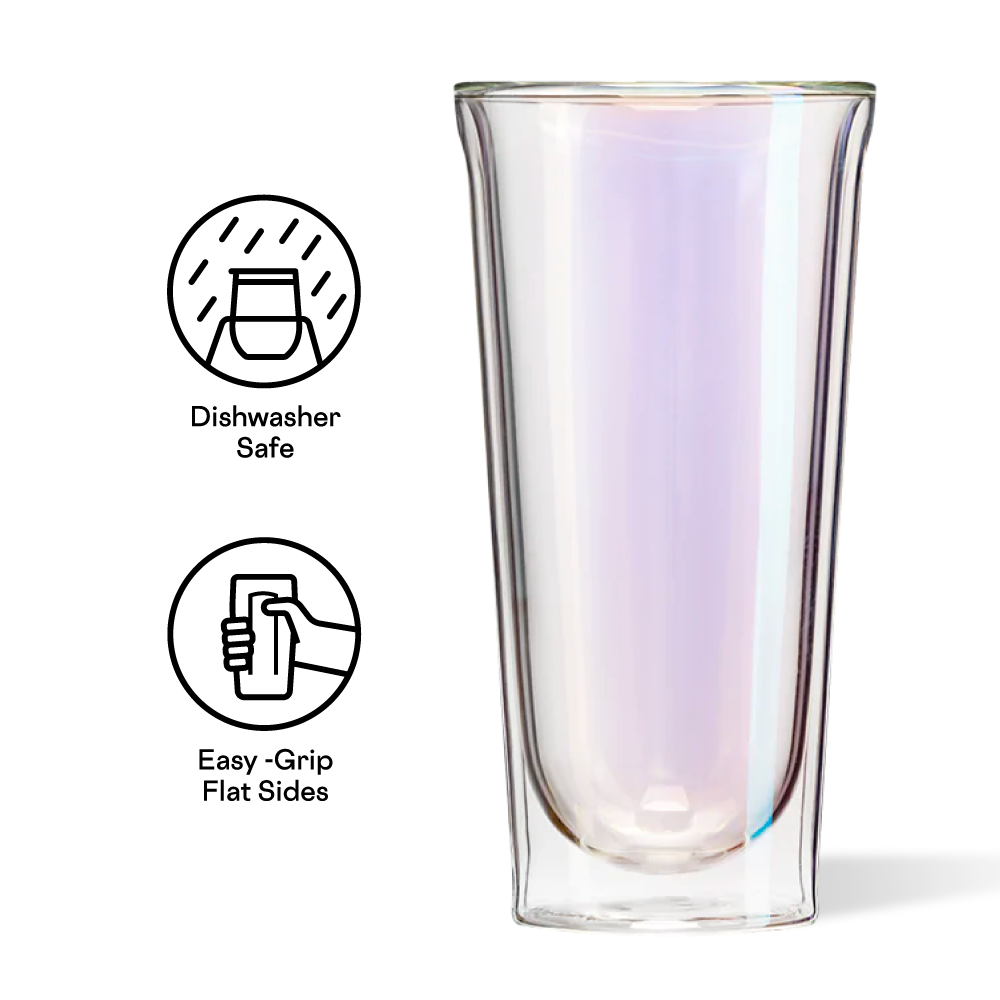 Prism Pint Glass Set (2) - Portable Glassware O4