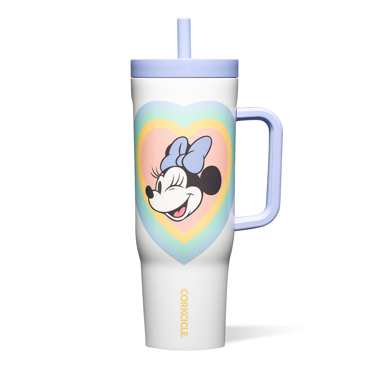 Mickey & Minnie Mouse Retro Rainbow Leakproof Cruiser - Morning Refill K2
