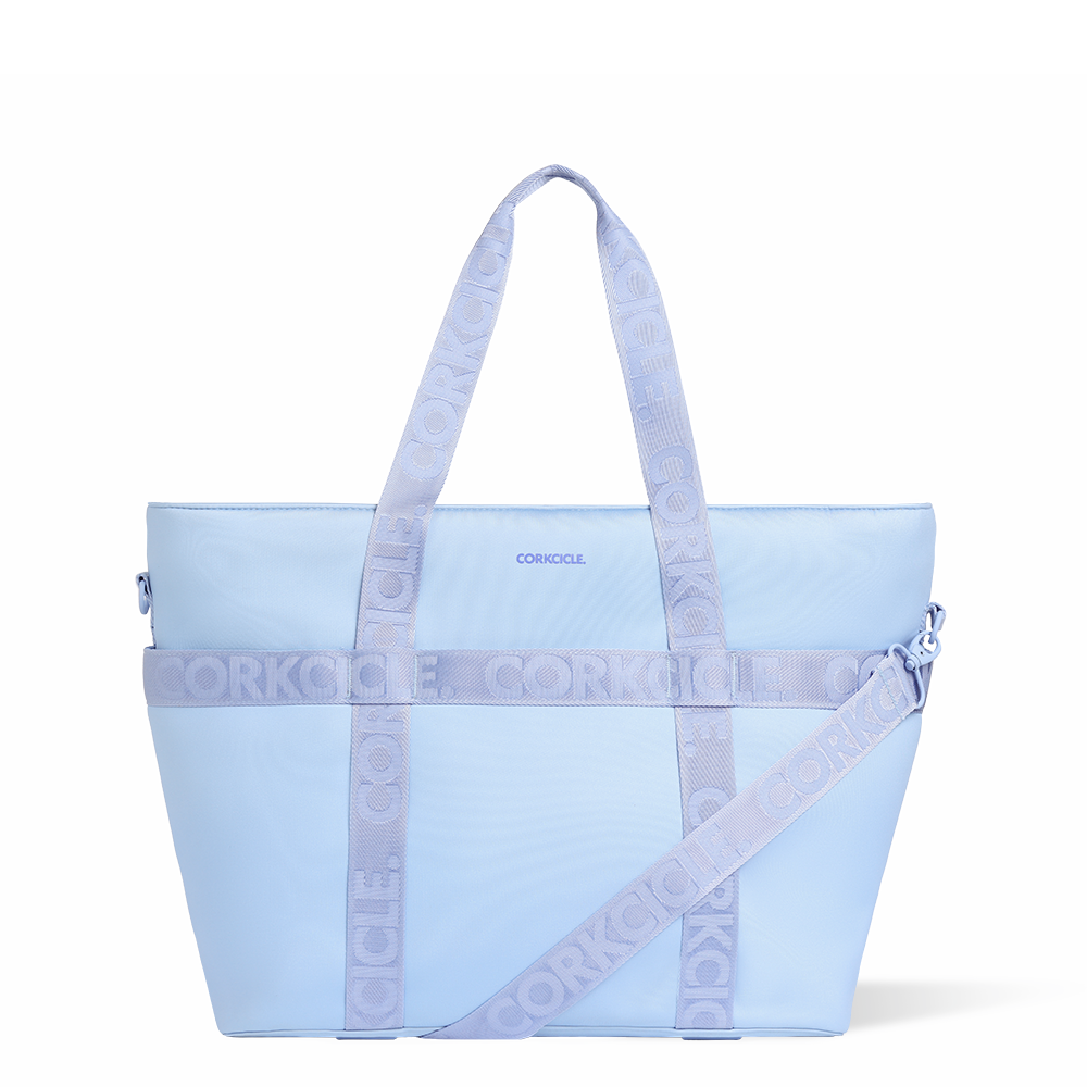 Estelle Tote - Modern Picnic I0 - Periwinkle
