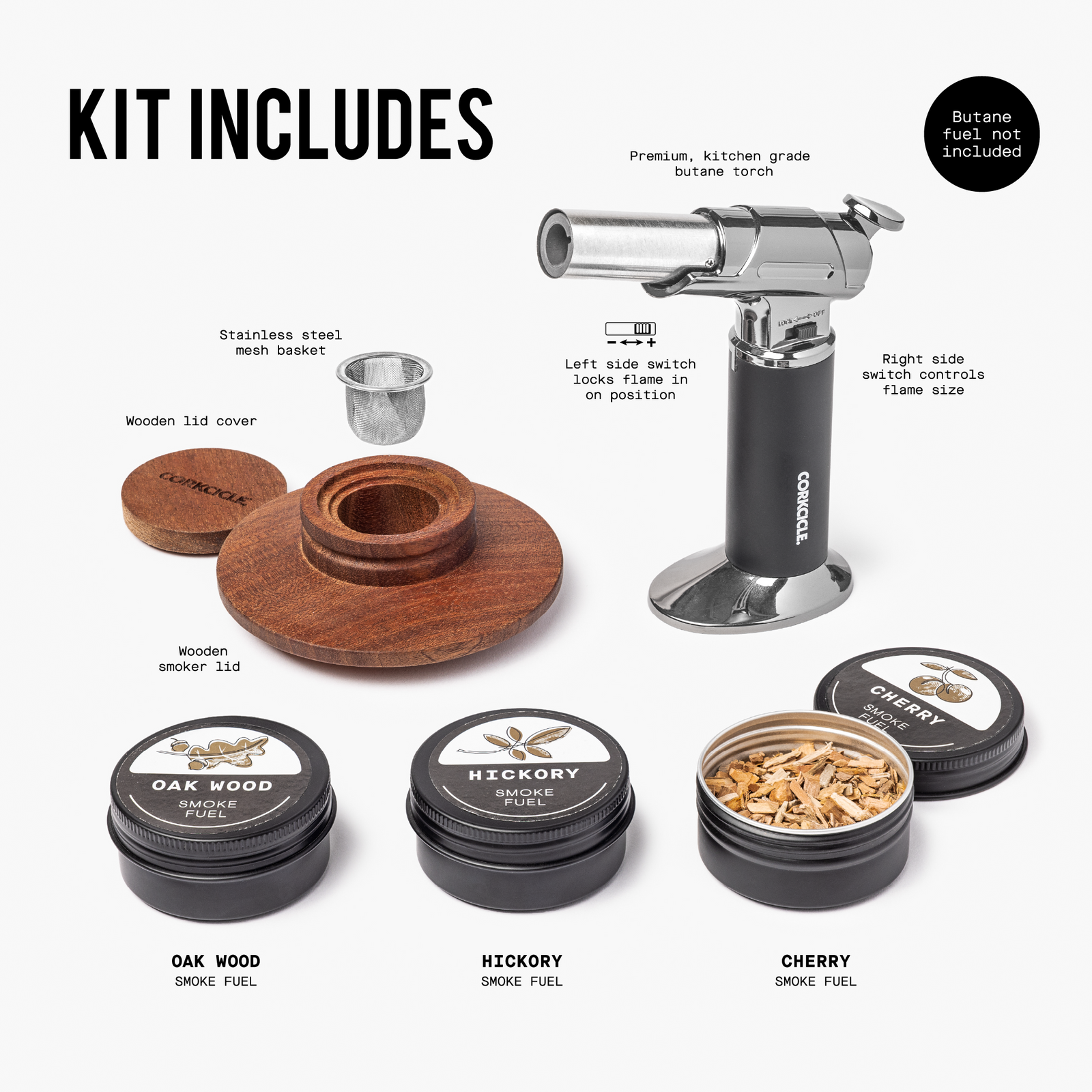 Whiskey Smoking Kit - Premium Select G4