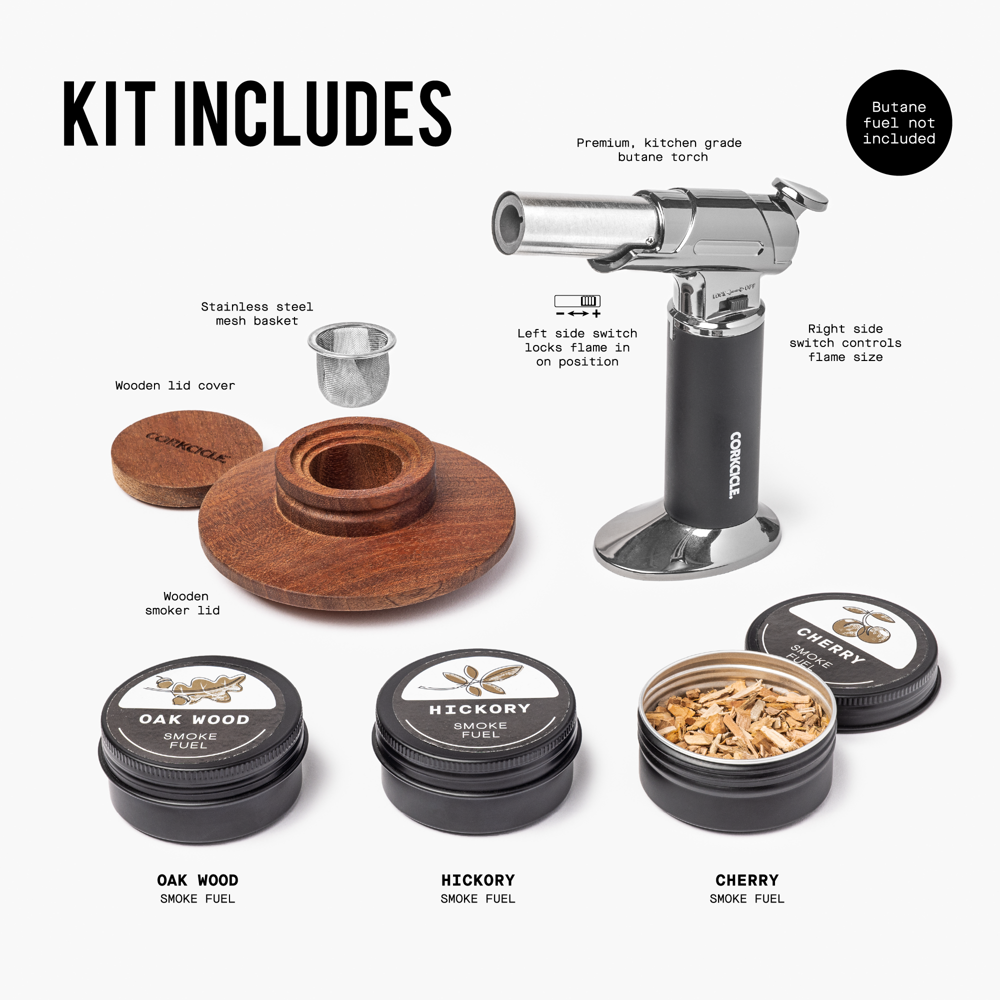 Whiskey Smoking Kit - Premium Select G4