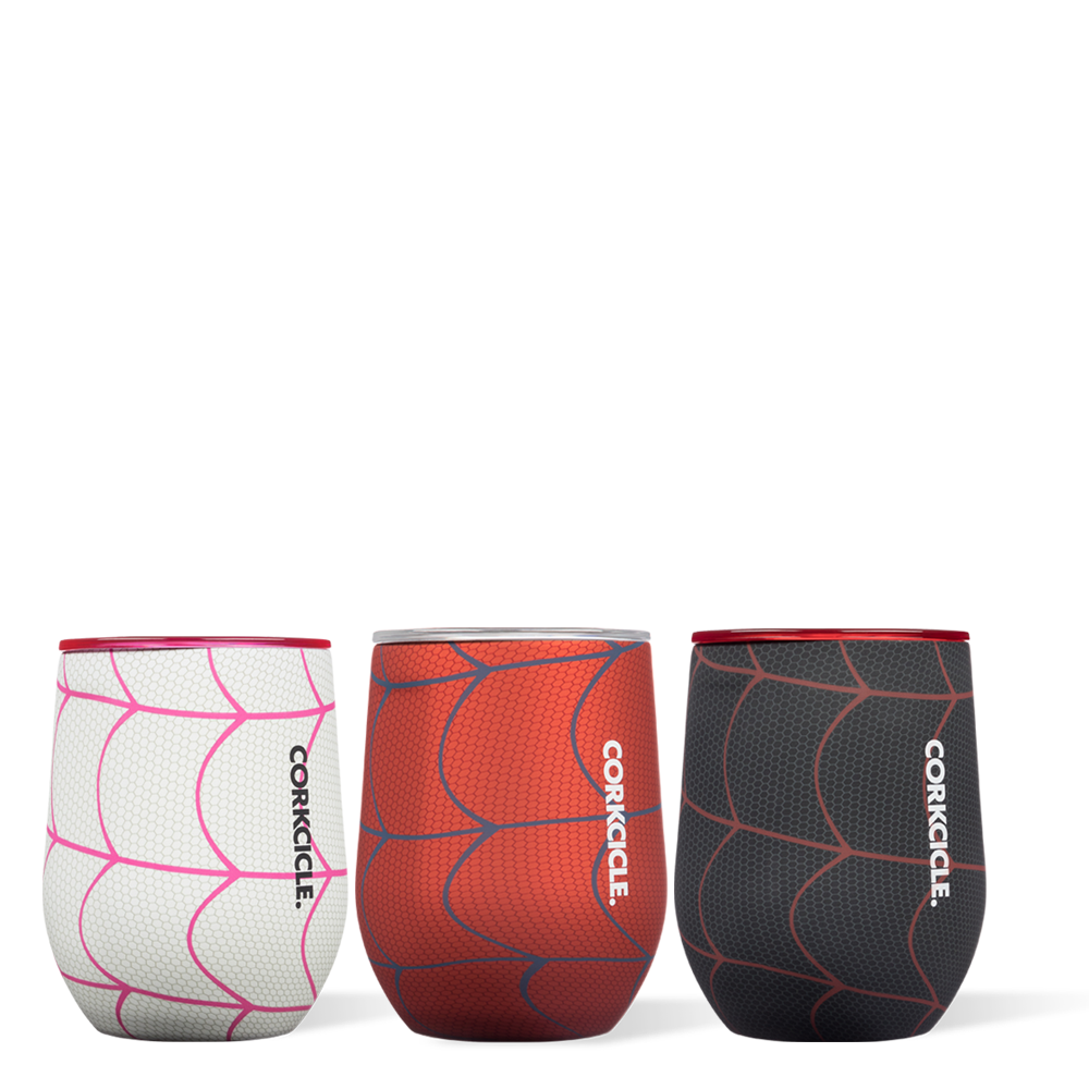 Spider-Man Stemless Set (3) - Bright Sip X7